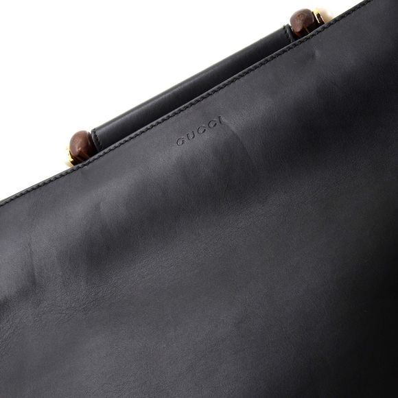 Gucci Nymphaea Top Handle Bag Leather #76746G12B - Picture 6 of 8